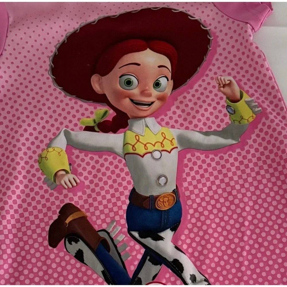 Y2K Disney Toy Story Girls 6 Jessie Cowgirl Nightgown Pajama Pink Girls Rule